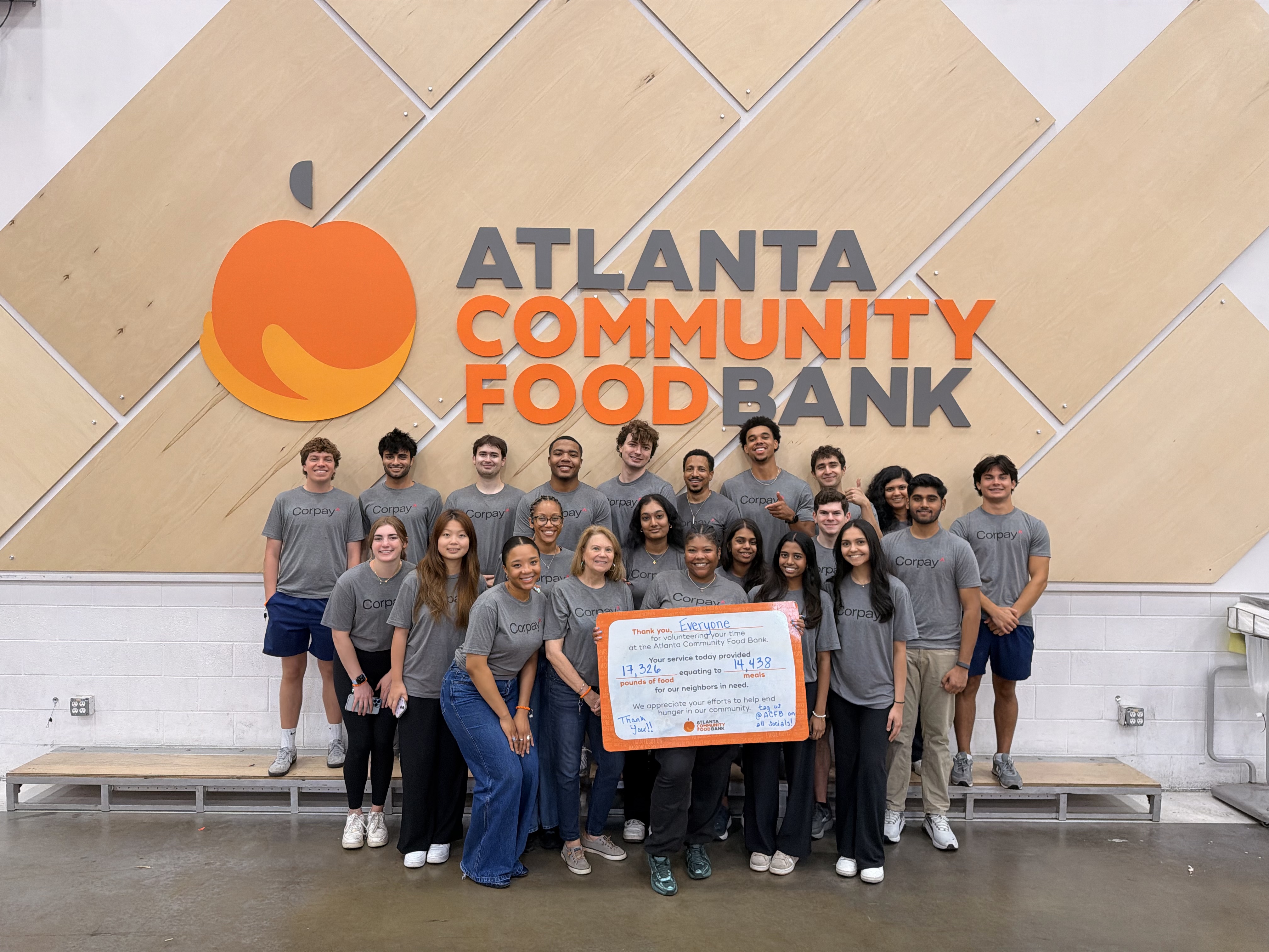 Volunteering at Atlanta Community Food Bank